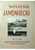 Notatnik Janowiecki nr 1 / 96