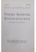 Polski Słownik Biograficzny tom XXVI / 2 zeszyt 109