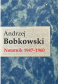 Notatnik 1947-1960