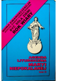 Agenda Liturgiczna Maryi Niepokalanej tom II