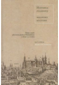 Historia filozofii Meandry kultury