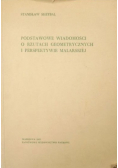 Podstawowe wiadomości o rzutach geometrycznych i perspektywie malarskiej