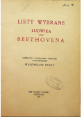 Listy wybrane Ludwika van Beethovena 1927 r.