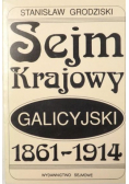 Sejm krajowy galicyjski 1861 1914