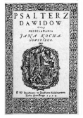 Psałterz Dawidów  reprint z 1579 r