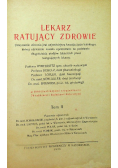 Lekarz ratujący zdrowie Tom II  1930 r .
