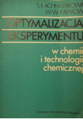 Optymalizacja eksperymentu w chemii i technologii chemicznej