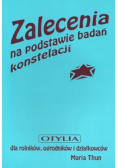Zalecenia na podstawie badań konstelacji