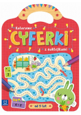 Kolorowe cyferki z naklejkami od 5 lat