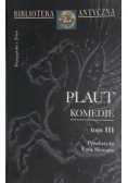 Plaut Komedie Tom III