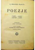 Flaccus Poezje 1924 r