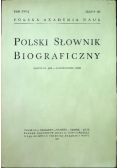 Polski Słownik Biograficzny Tom XXX zeszyt 125