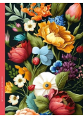 Notatnik ozdobny 143x200/48K kratka TW Flora FRESH