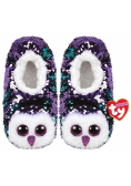 TY Fashion Moonlight - Cekinowe pantofle Sowy