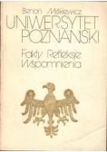 Uniwersytet Poznański Fakty refleksje wspomnienia