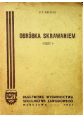 Obróbka skrawaniem część II