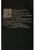 Dekret w niebieskim ferowany parlamencie
