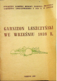 Garnizon leszczyński we wrześniu 1939 r