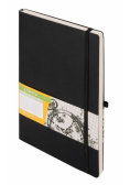 Notes A5 Kratka Impresja Czarny ANTRA