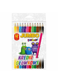Kredki ołówkowe Jumbo 12 kolorów