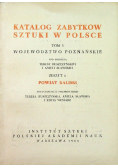 Katalog zabytków sztuki w Polsce tom V zeszyt 6