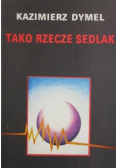 Tako rzecze Sedlak