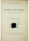 Znasz li ten kraj 1932 r.