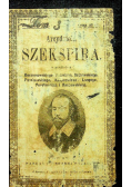 Dzieła Wiliama Szekspira Tom III 1895r