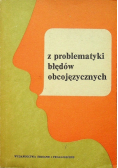 Z problematyki błędów obcojęzycznych