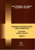 Przewodnik do wykładów i ćwiczeń analizy matematycznej  semestr II