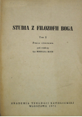 Studia z filozofii Boga tom II