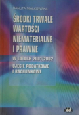 Środki trwałe wartości niematerialne i prawne w latach 2001 / 2002