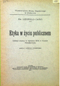 Etyka w życiu publicznem 1914 r.
