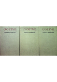 Goethe dzieła wybrane tom I do III