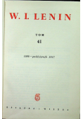 Lenin Dzieła tom 41