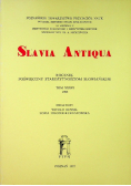 Slavia antiqua rocznik Tom XXXVI
