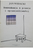 Rozważania o prawie i sprawiedliwości