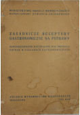 Zasadnicze receptury gastronomiczne na potrawy