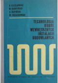 Technologia robót wewnętrznych instalacji budowlanych