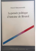 La pensee politique d Antoine de Rivarol