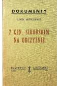 Z Gen Sikorskim na obczyźnie