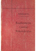 Konferencye i nauki rekolekcyjne 1911 r.