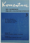Komentarz do kodeksu prawa kanonicznego Tom 3