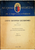 Zarys ortopedii szczękowej tom II