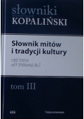 Słownik mitów i tradycji kultury część 3 Tom III