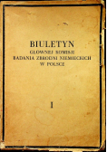 Biuletyn Głównej Komisji Badania Zbrodni Hitlerowskich w Polsce tom I 1946 r.