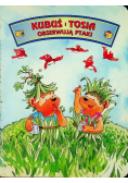 Kubuś i Tosia obserwują ptaki