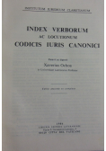 Index Verborum ac locutionum codicis iuris canonici