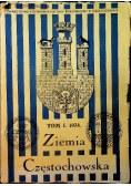 Ziemia Częstochowska Tom I 1934 r.