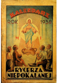 Kalendarz rycerza niepokalanej 1938 r.